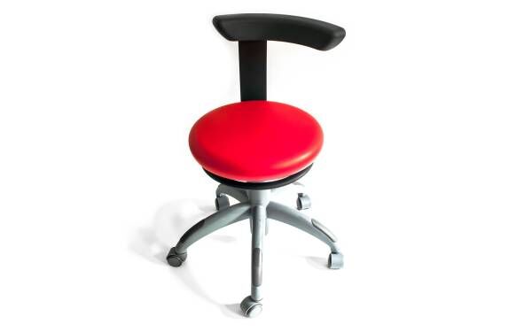 Sirona Carl Manual Plus Arbeitssessel - rot